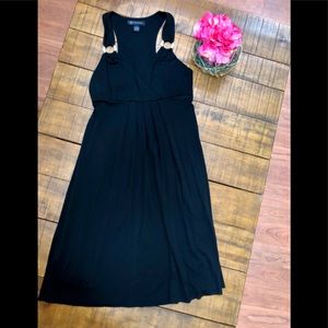 Black tank style dress